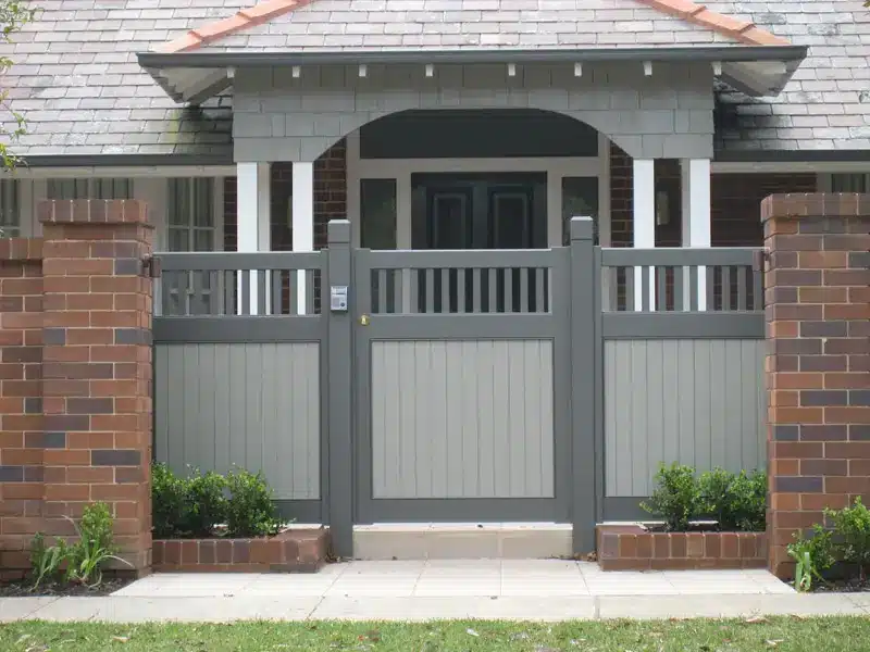 Classic style gate and fence panels